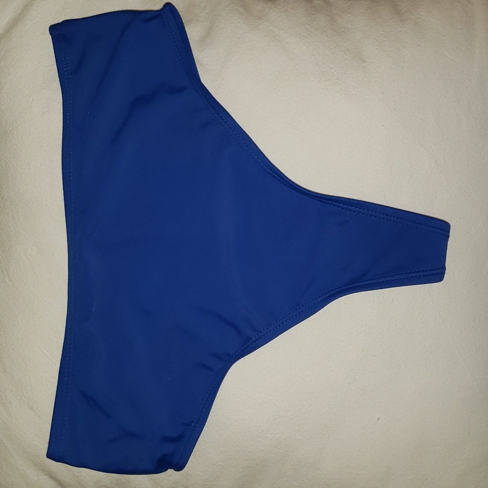 Boutine LA bikini bottoms blue size medium